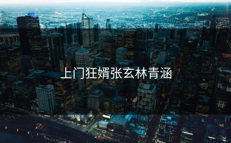 上门狂婿张玄林青涵 上门狂婿张玄林青涵